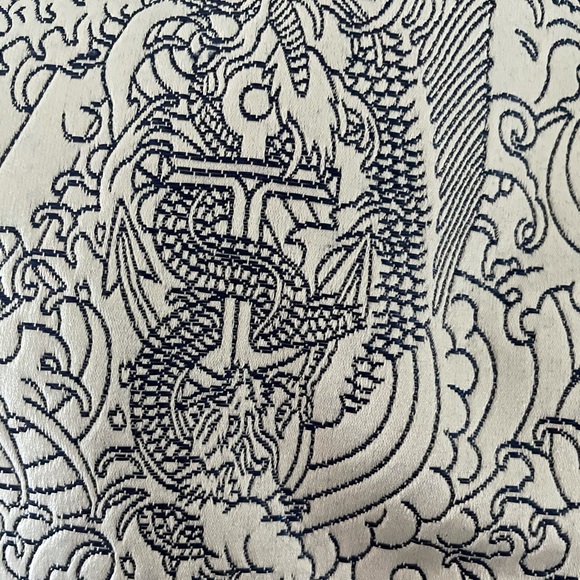 Jean Paul Gaultier Dragon Tattoo Decorative Pillow Case NWT - Picture 6 of 9